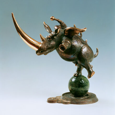 Oleg Pinchuk. Flying Rhinoceros. 2004