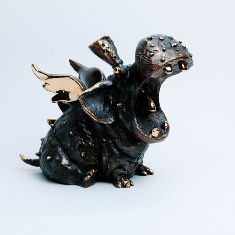 Oleg Pinchuk. Singing Rhino 2. 2007